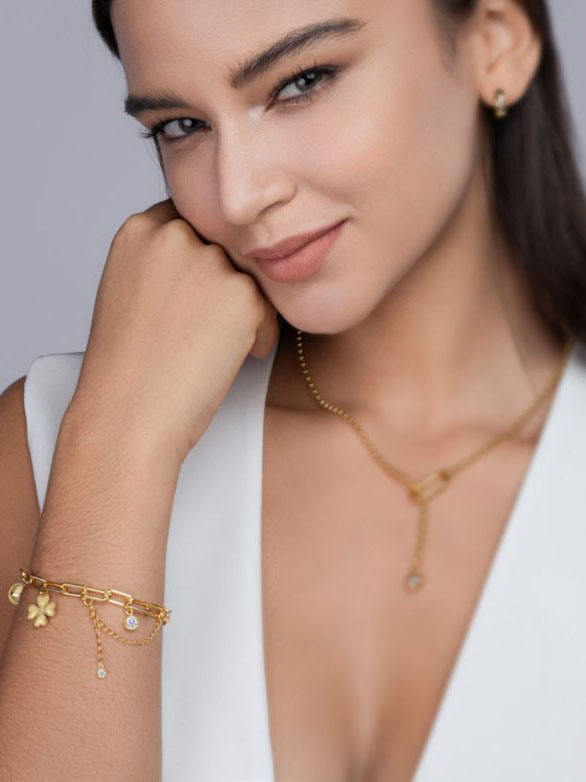 Lucky Charm Chain Bracelet
