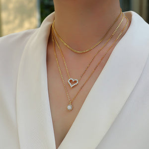 Sparkle Bead Swing Necklace