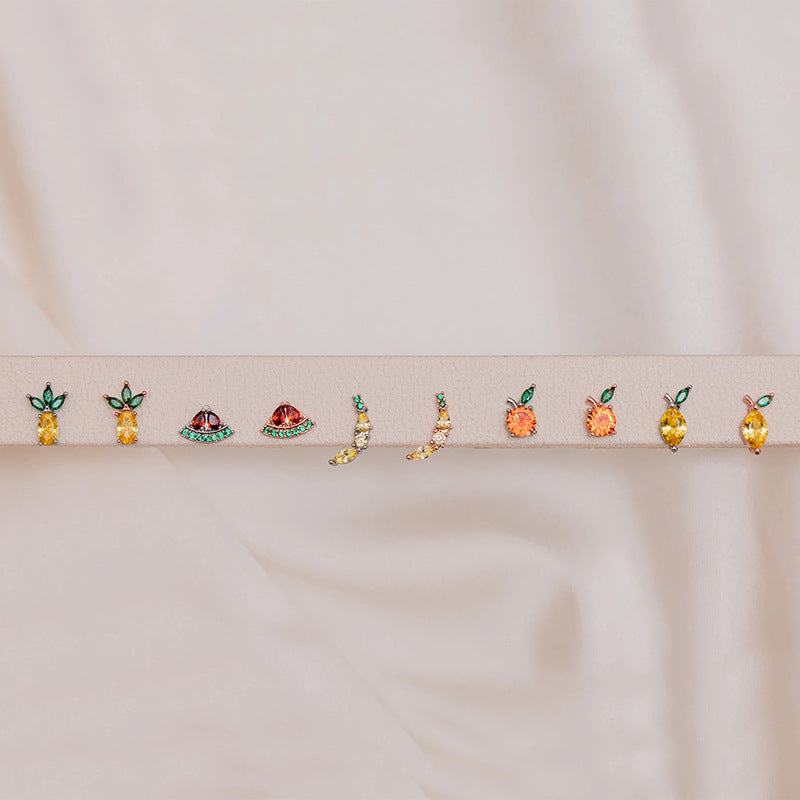 Pineapple Paradise Stud Earrings