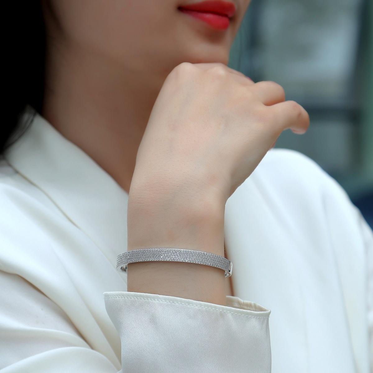 Pavé Sparkle Cuff Bracelet