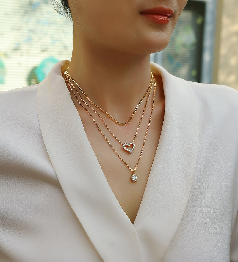 Sparkle Bead Swing Necklace Stella Harte
