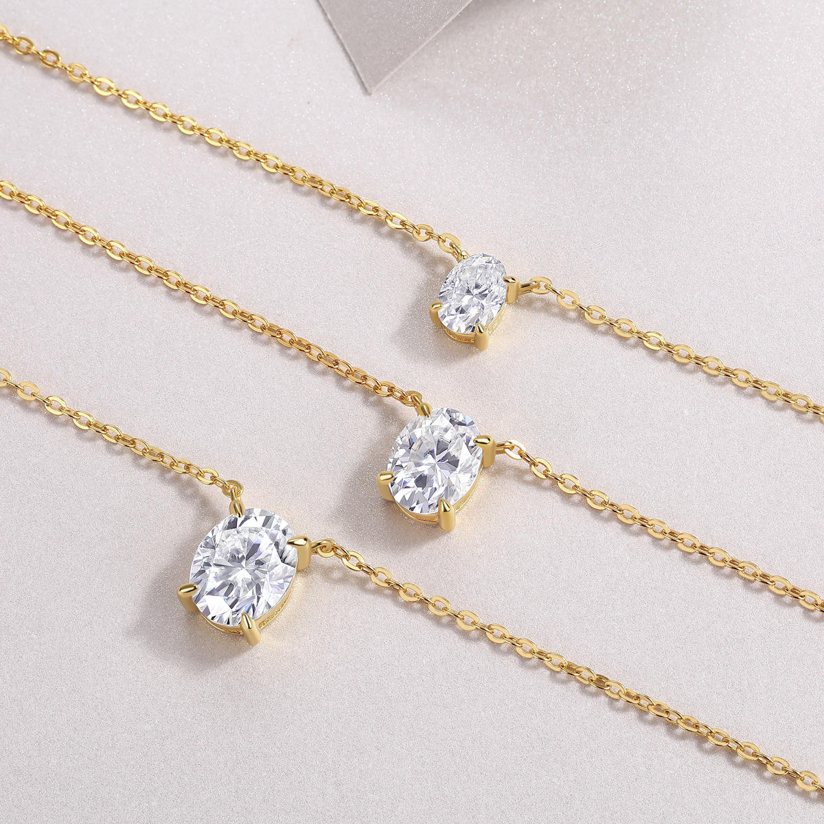 Tiered Spark Layer Necklace Stella Harte