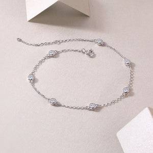 Starlit Bezel Chain Bracelet