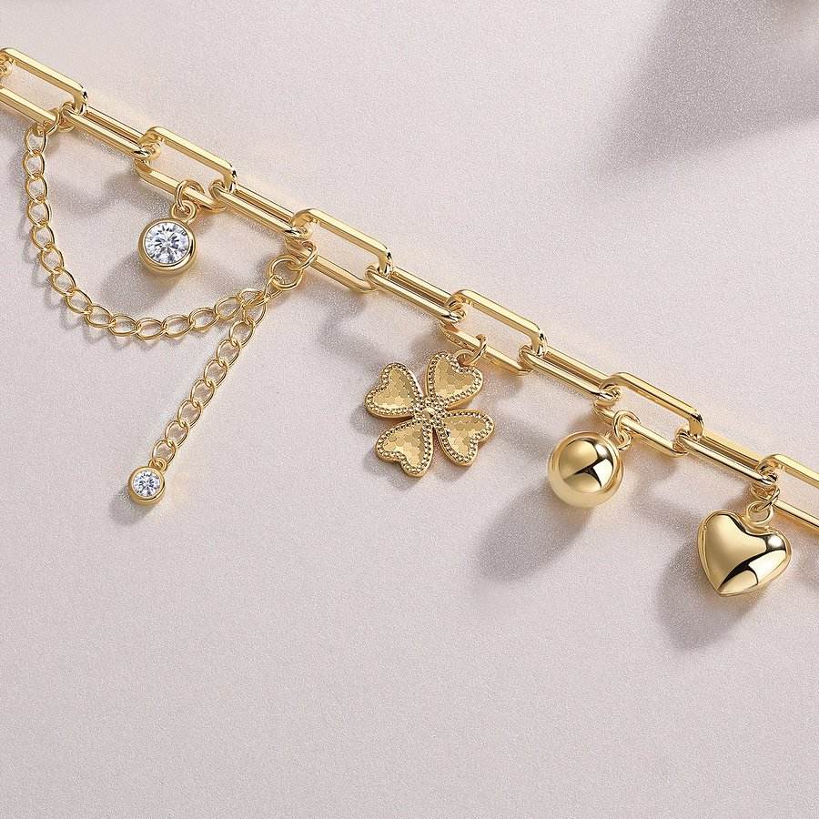 Lucky Charm Chain Bracelet