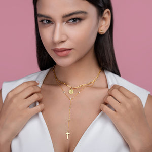 Lotus Faith Layer Necklace