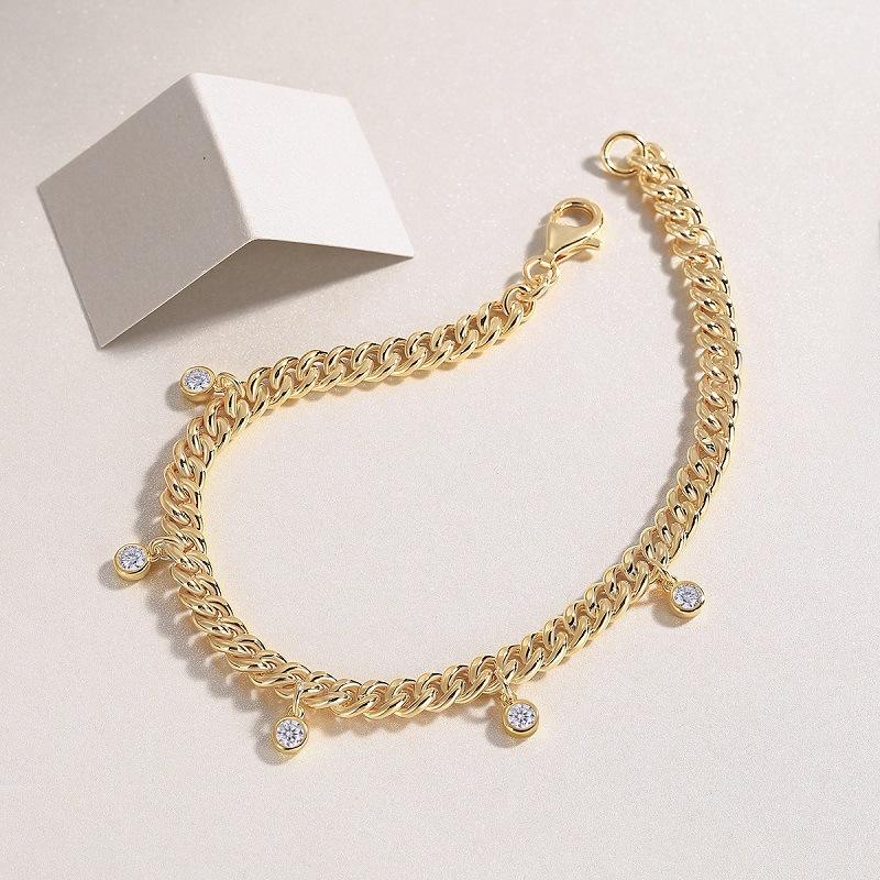 Dangle Bliss Chain Bracelet