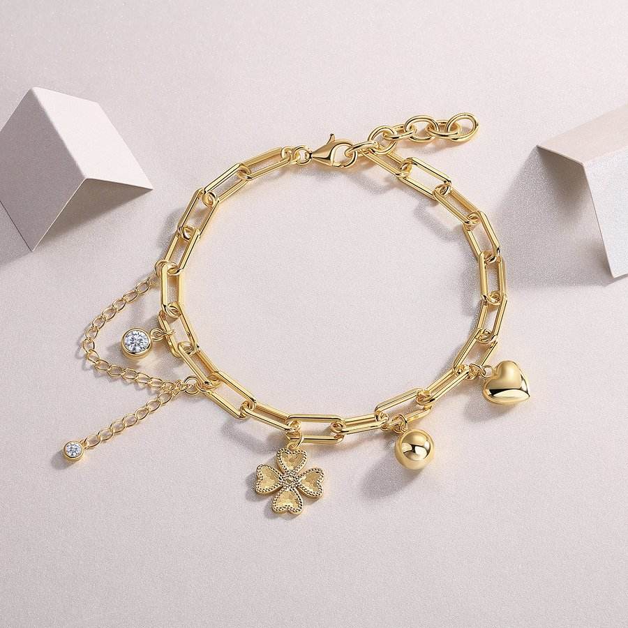 Lucky Charm Chain Bracelet