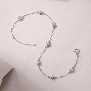 Starlit Bezel Chain Bracelet