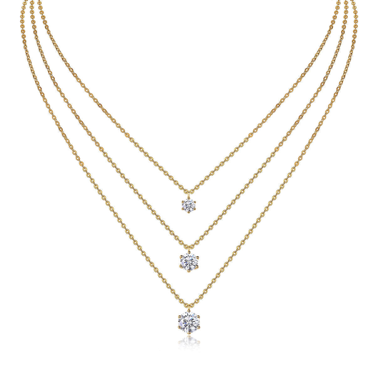 Ascending Sparkle Necklace Stella Harte