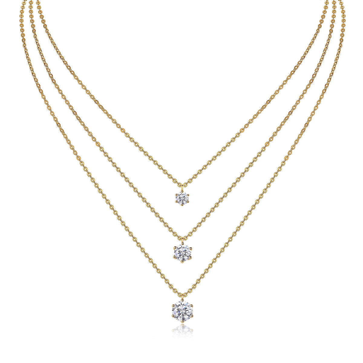 Ascending Sparkle Necklace