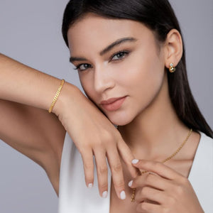 Heart Clasp Spark Bracelet
