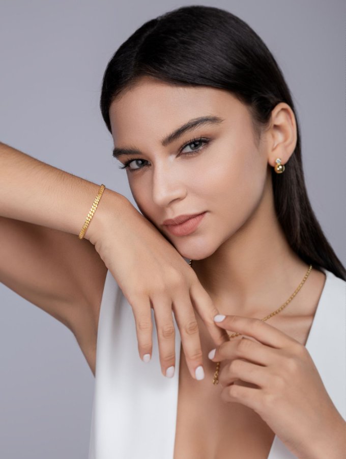 Heart Clasp Spark Bracelet