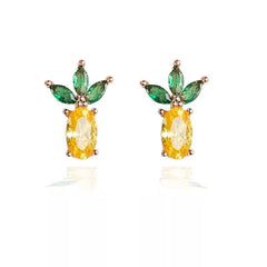 Pineapple Paradise Stud Earrings