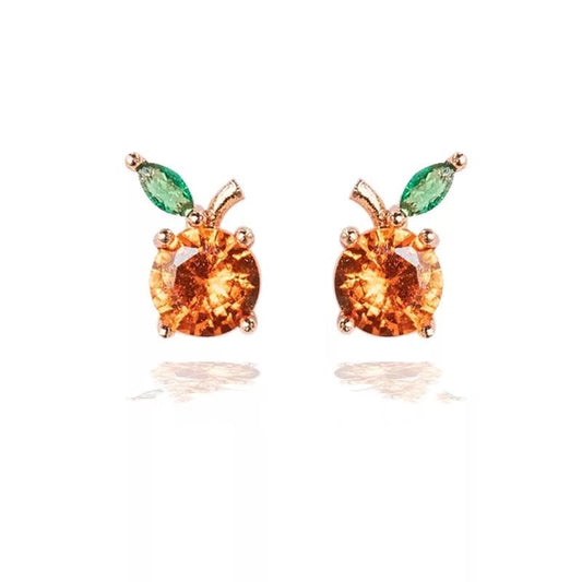 Citrus Grove Stud Earrings