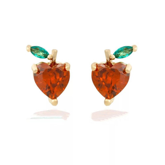 Berry Glow Drop Earrings