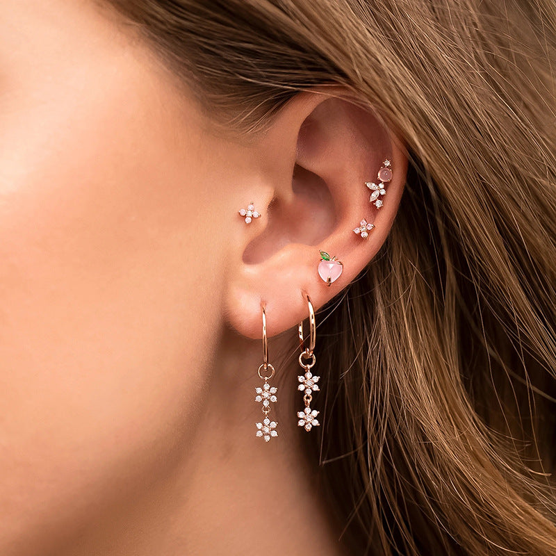 Cherry Kiss Stud Earrings Stella Harte