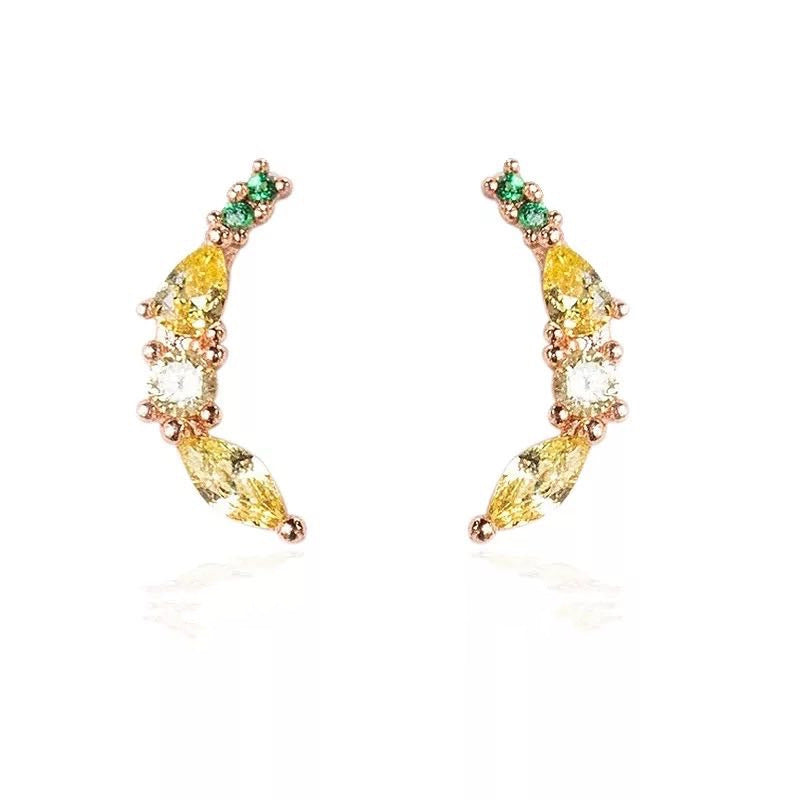 Banana Breeze Stud Earrings Stella Harte