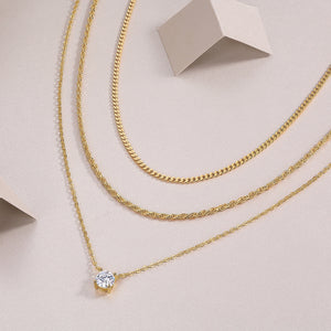 Rope Twist Glow Necklace