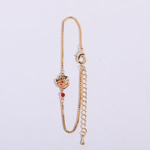 Petal Gem Bloom Bracelet