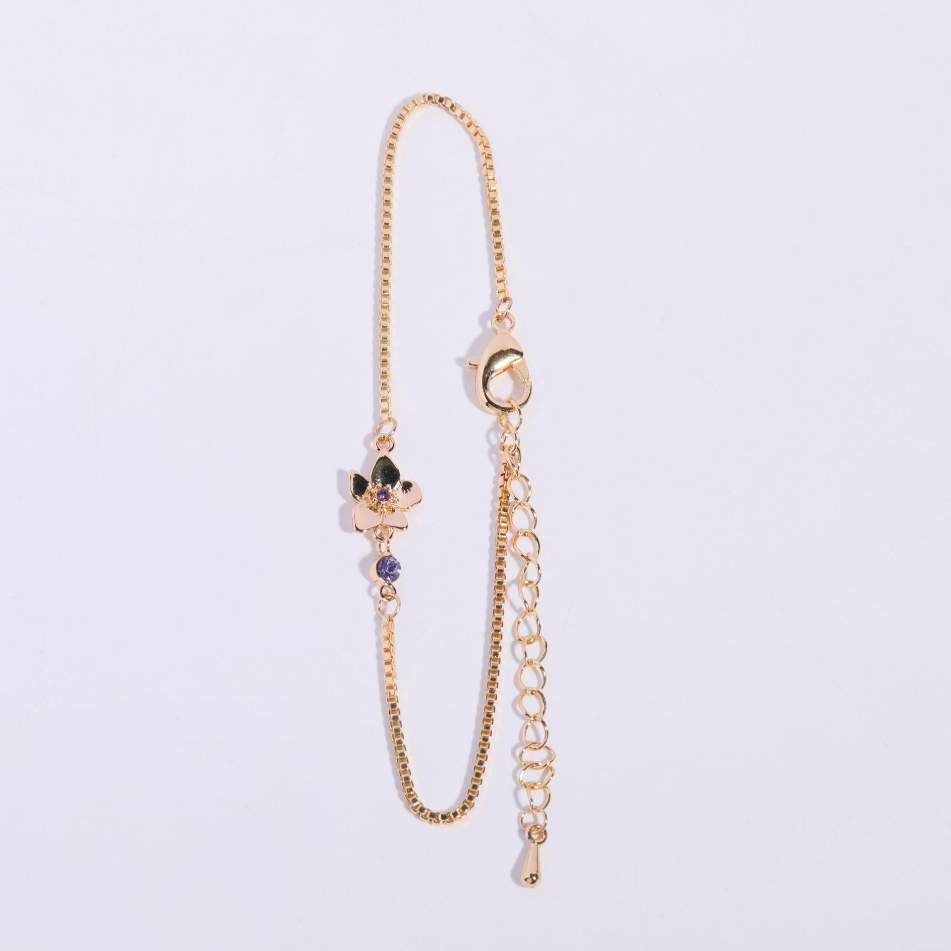 Petal Gem Bloom Bracelet