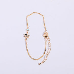 Petal Gem Bloom Bracelet