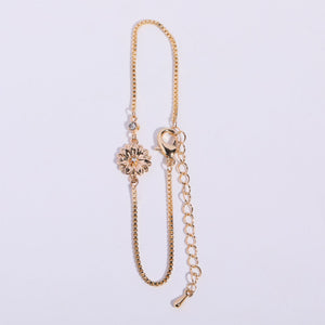Petal Gem Bloom Bracelet