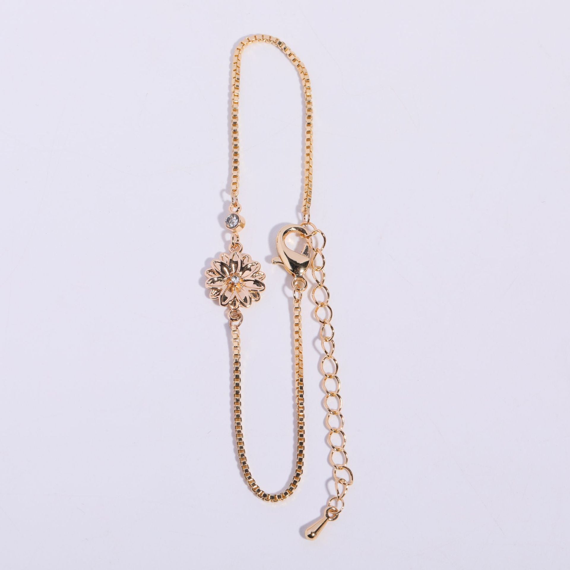 Petal Gem Bloom Bracelet