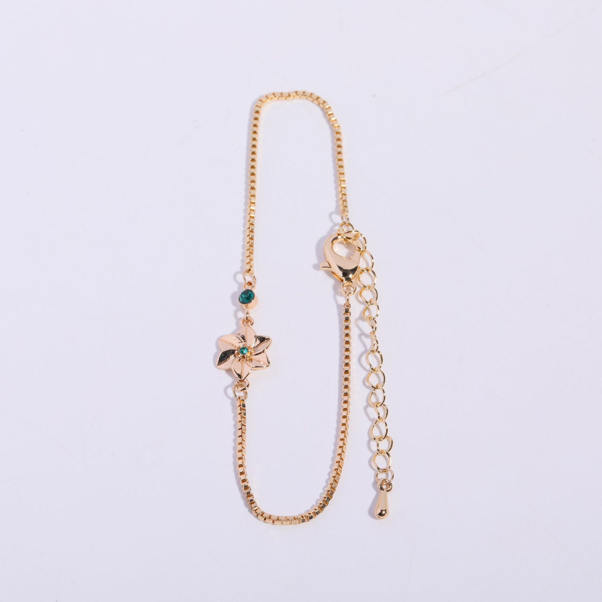 Petal Gem Bloom Bracelet
