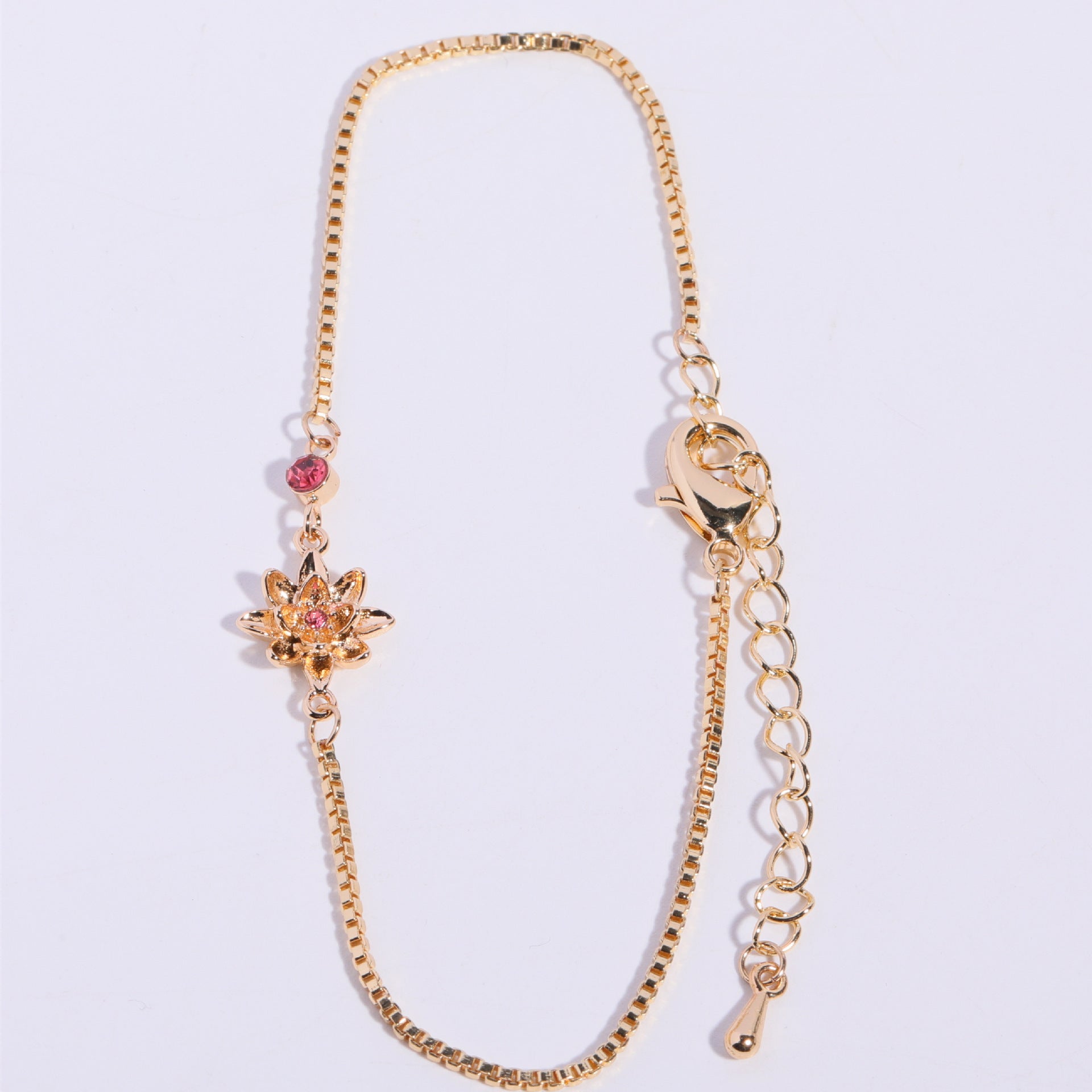 Petal Gem Bloom Bracelet