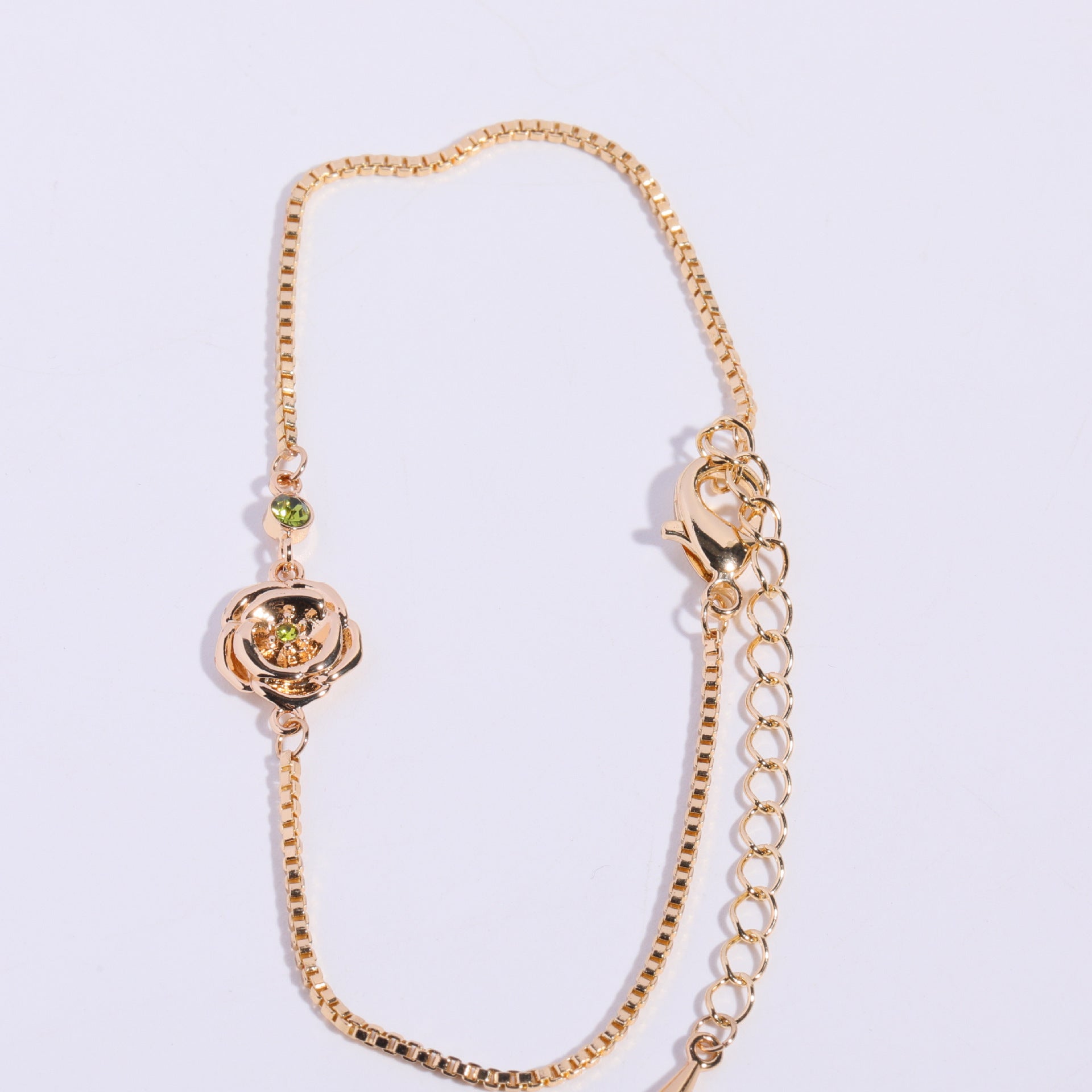 Petal Gem Bloom Bracelet