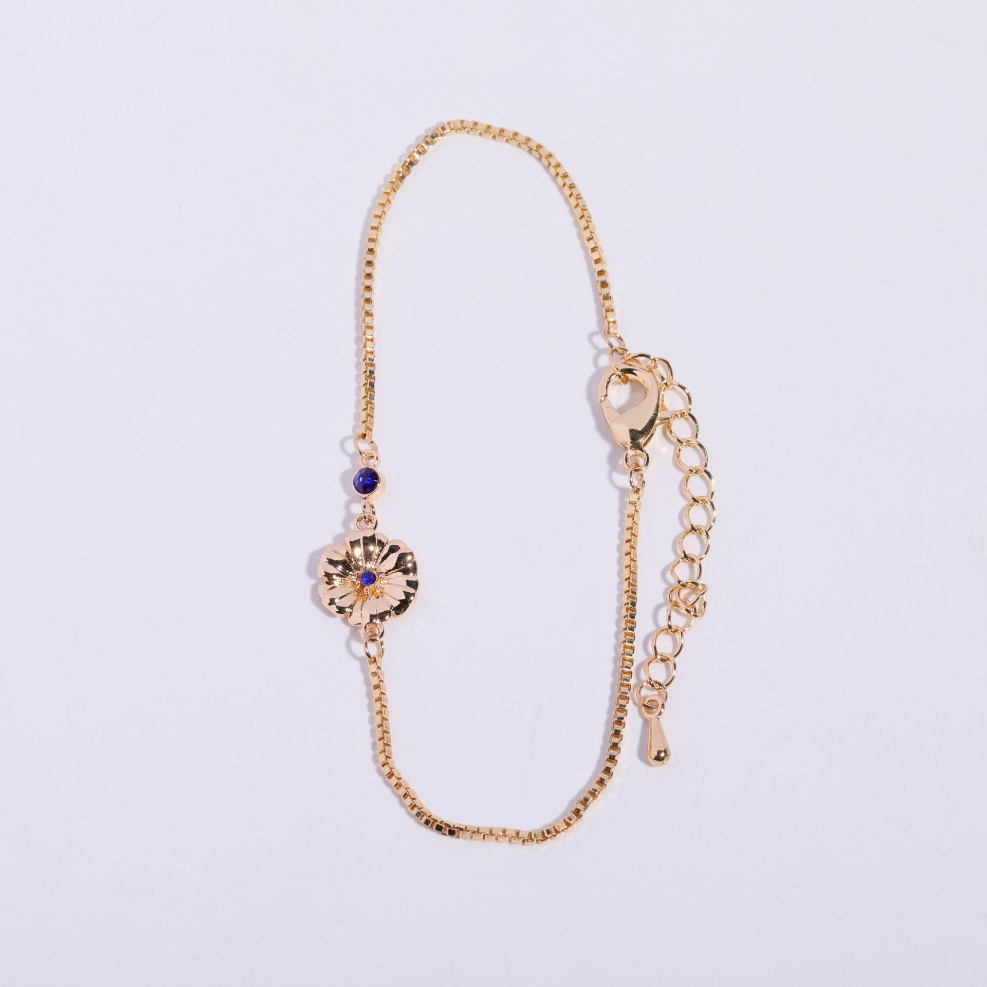 Petal Gem Bloom Bracelet