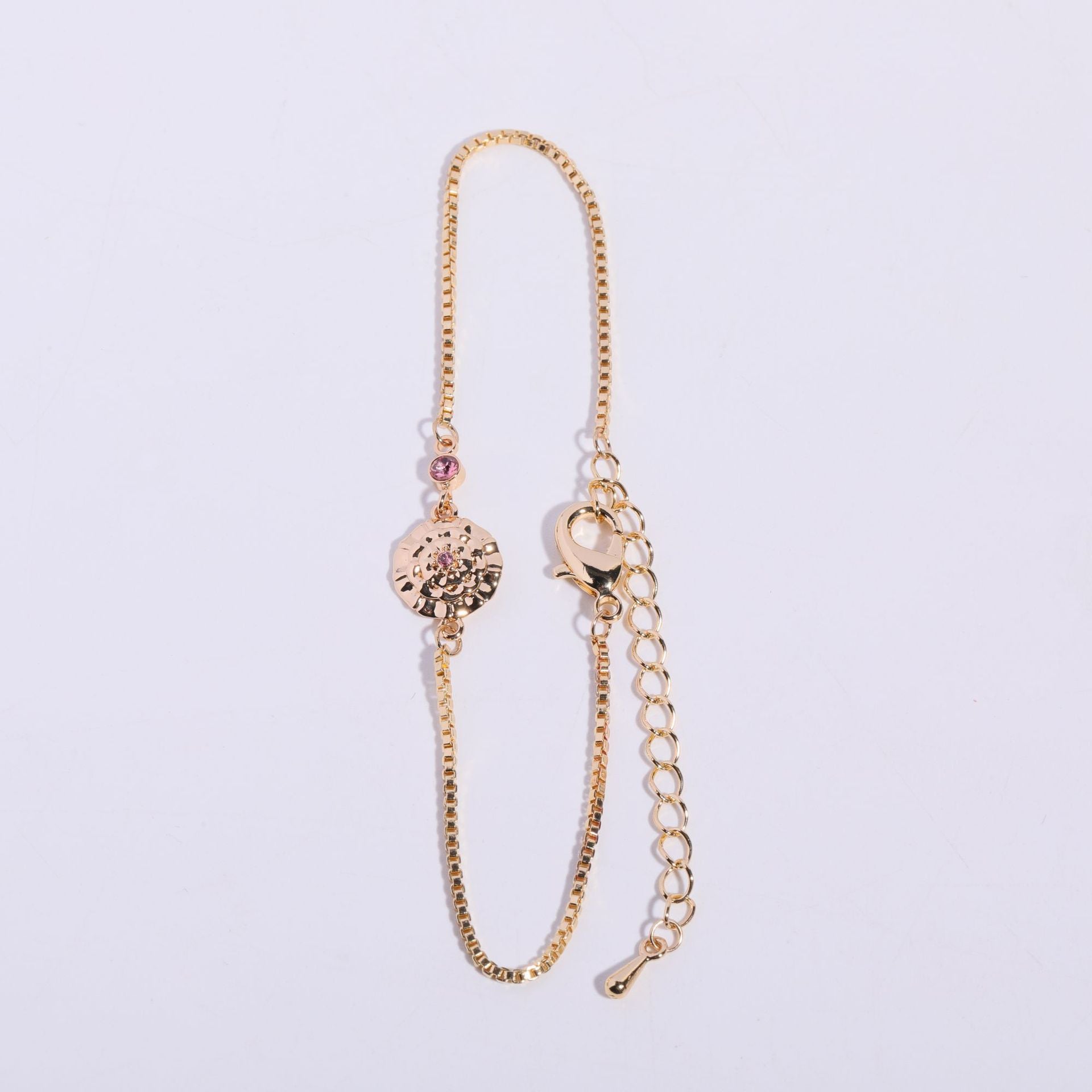Petal Gem Bloom Bracelet