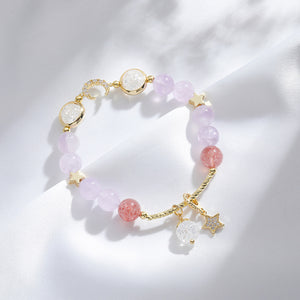 Amethyst Moon Whisper Bracelet