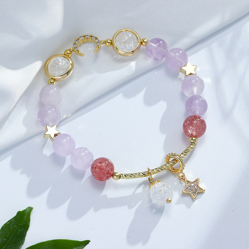 Amethyst Moon Whisper Bracelet