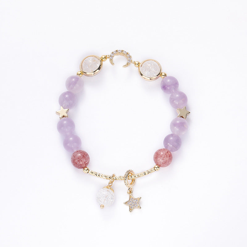 Amethyst Moon Whisper Bracelet