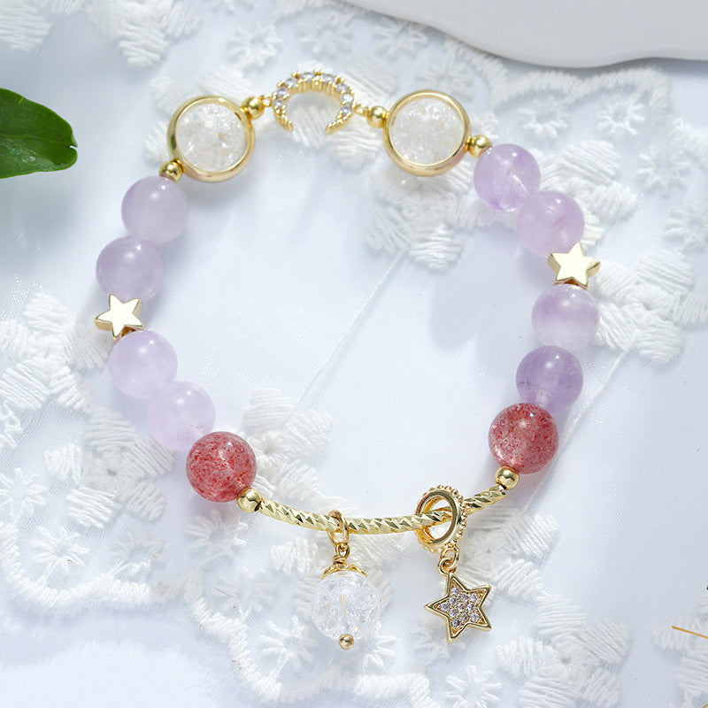 Amethyst Moon Whisper Bracelet