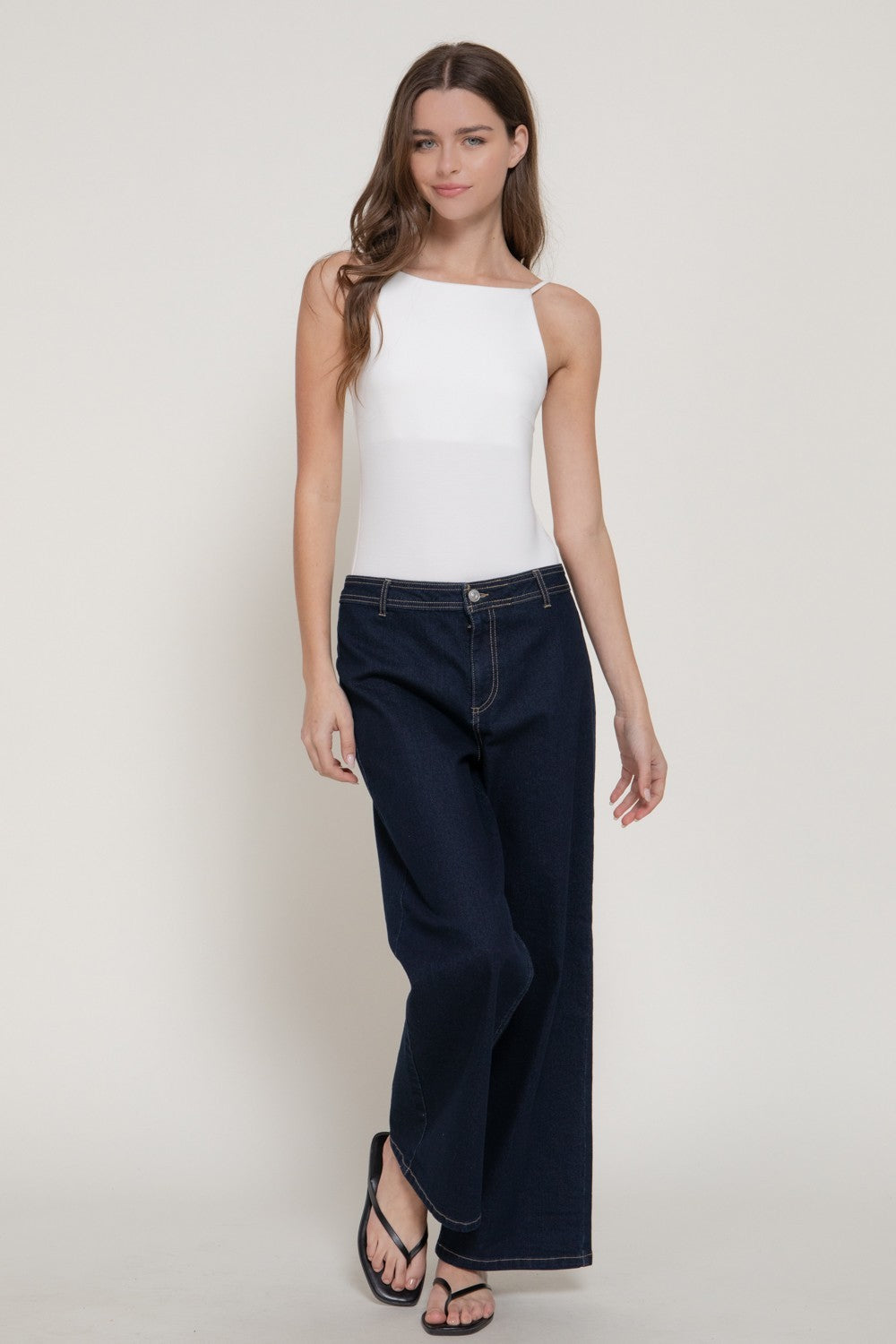 Sleeveless Cami Soft Modal Scuba Bodysuit