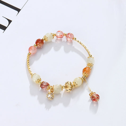 Sunset Shell Glow Bracelet