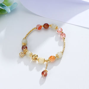 Sunset Shell Glow Bracelet