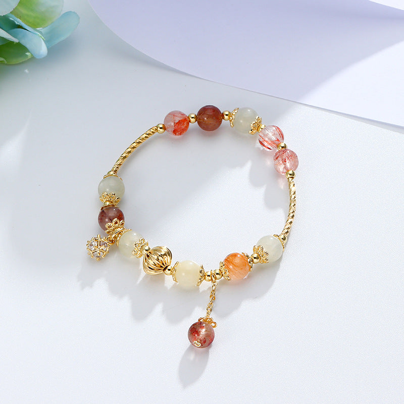 Sunset Shell Glow Bracelet