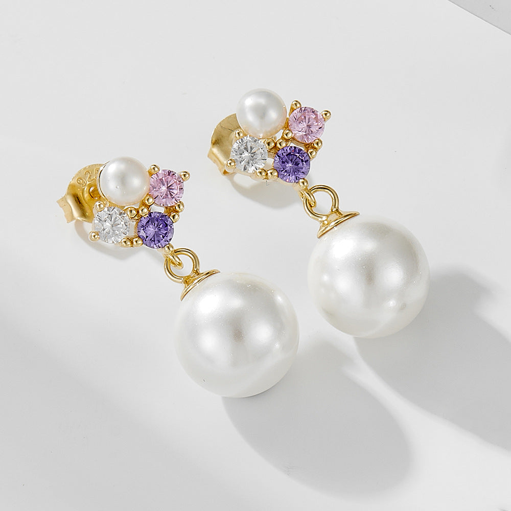 Sophie’s ShellPearl Earrings