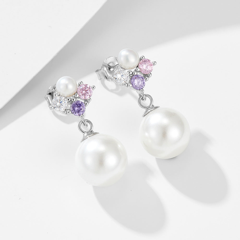 Sophie’s ShellPearl Earrings Stella Harte