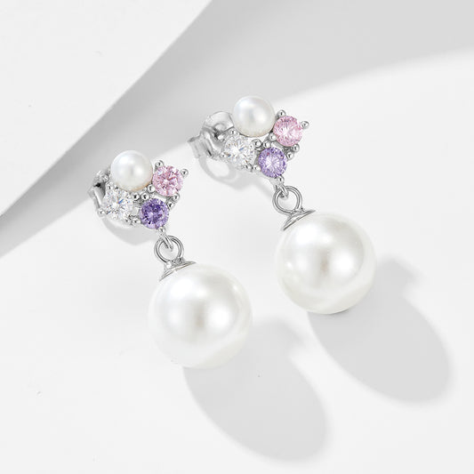 Sophie’s ShellPearl Earrings