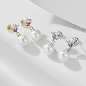 Sophie’s ShellPearl Earrings