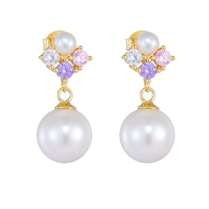 Sophie’s ShellPearl Earrings