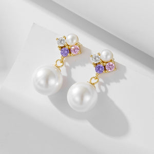 Sophie’s ShellPearl Earrings