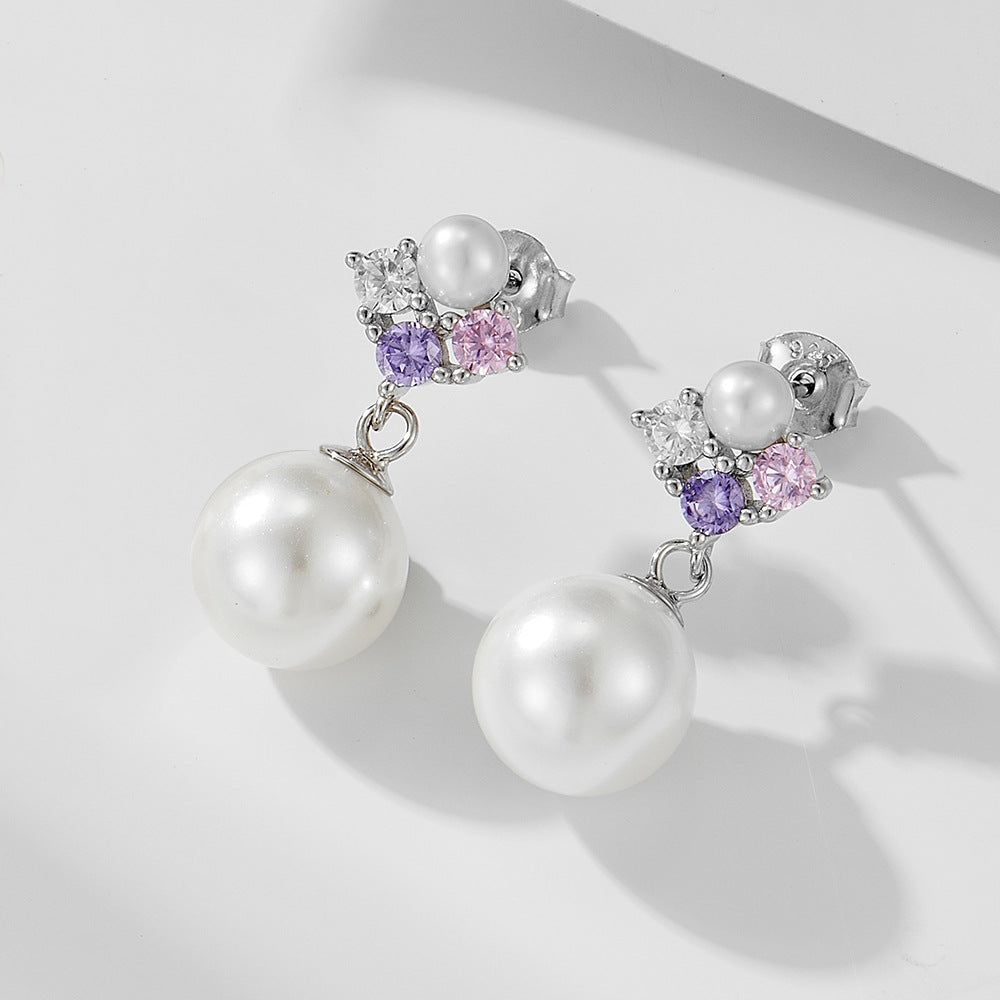 Sophie’s ShellPearl Earrings Stella Harte
