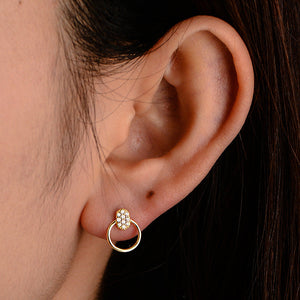 Ellie’s SparkleHoop Earrings Stella Harte