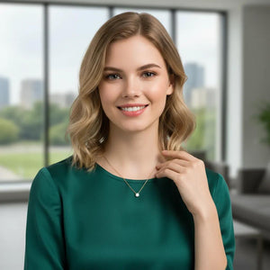 Solitaire Whisper Necklace