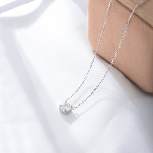 Solitaire Whisper Necklace